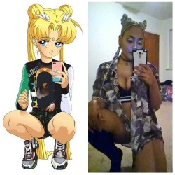 alternativeblackgirls:  Felt like a modern day Usagi 🌙 IG: