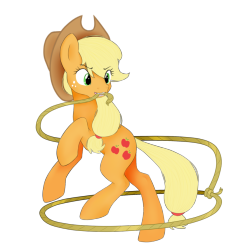 dysfunctionalequestria:Applejack by LastGoldenHorse =3