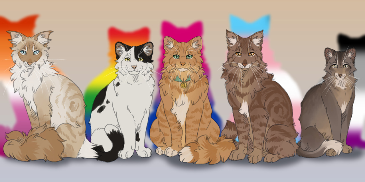 Some Warrior Cats by TheWitebear -- Fur Affinity [dot] net