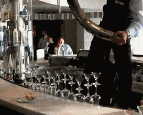 XXX blazepress:  Efficient bartender. photo