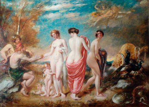 The Choice of Paris by William Etty1846oil on panelScarborough Art Gallery