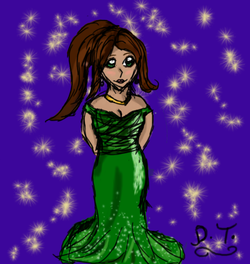 Ta-Dah @mpuzzlegirlDecided to colour that rough sketch of Isa I did. I like how it came out.