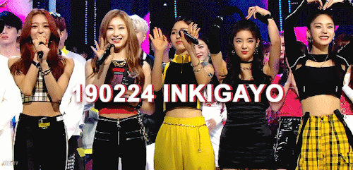 itzytv: [190224] Itzy - #dalladalla3rdwin, well done girls!