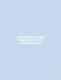 dailyladylyrics:  Something good and true…