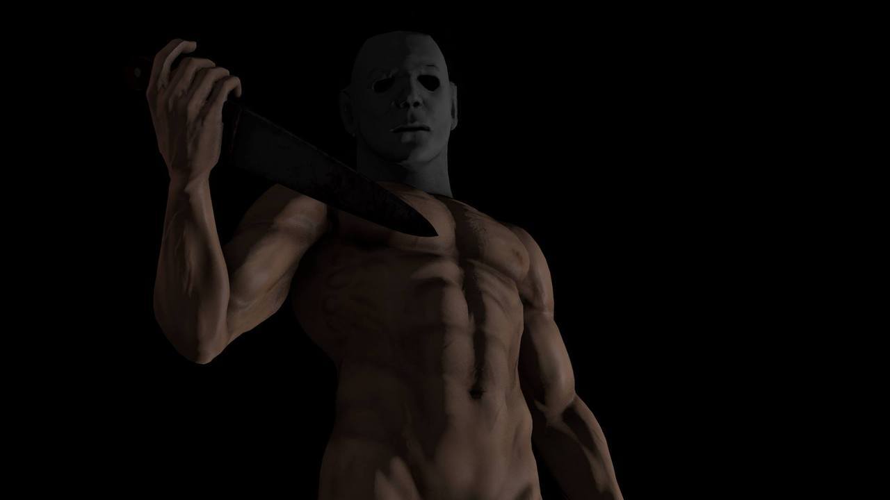 Eddys home — Michael Myers naked ( ͡~ ͜ʖ ͡°)
