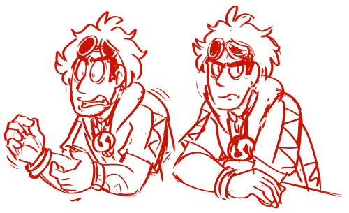   trying to learn to draw guzma, not having a good art day though  