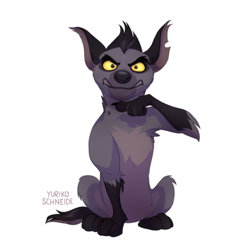 Watched the new ‘The Lion Guard’ episodes and some hyenas happened. Guess there’s even more to come 