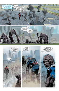 So Sam Wilson is now a PLANT-ation Worker and will probably lead his fellow tree drones in glorious arboreal revolution against the High Evolutionary while one of them makes an I AM GROOT reference.I like where this is going.