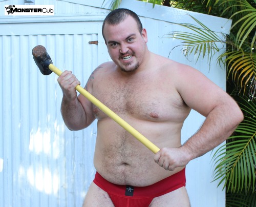 monstercub:  A few more shots of that beautiful new Red Jockstrap I got from Skivviesmensunderwear.com  You should get yourself or your bf one for Christmas.