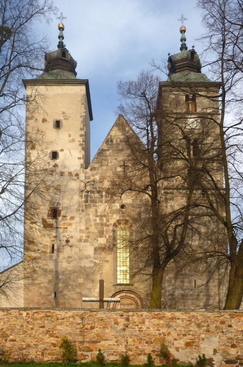 The Romanesque church of Saint Martin of Tours placed in Opatów, Poland is the most valuable monumen