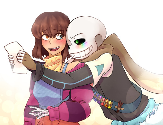 Ink Sans X Drawing Frisk Explore Tumblr Posts And Blogs Tumgir