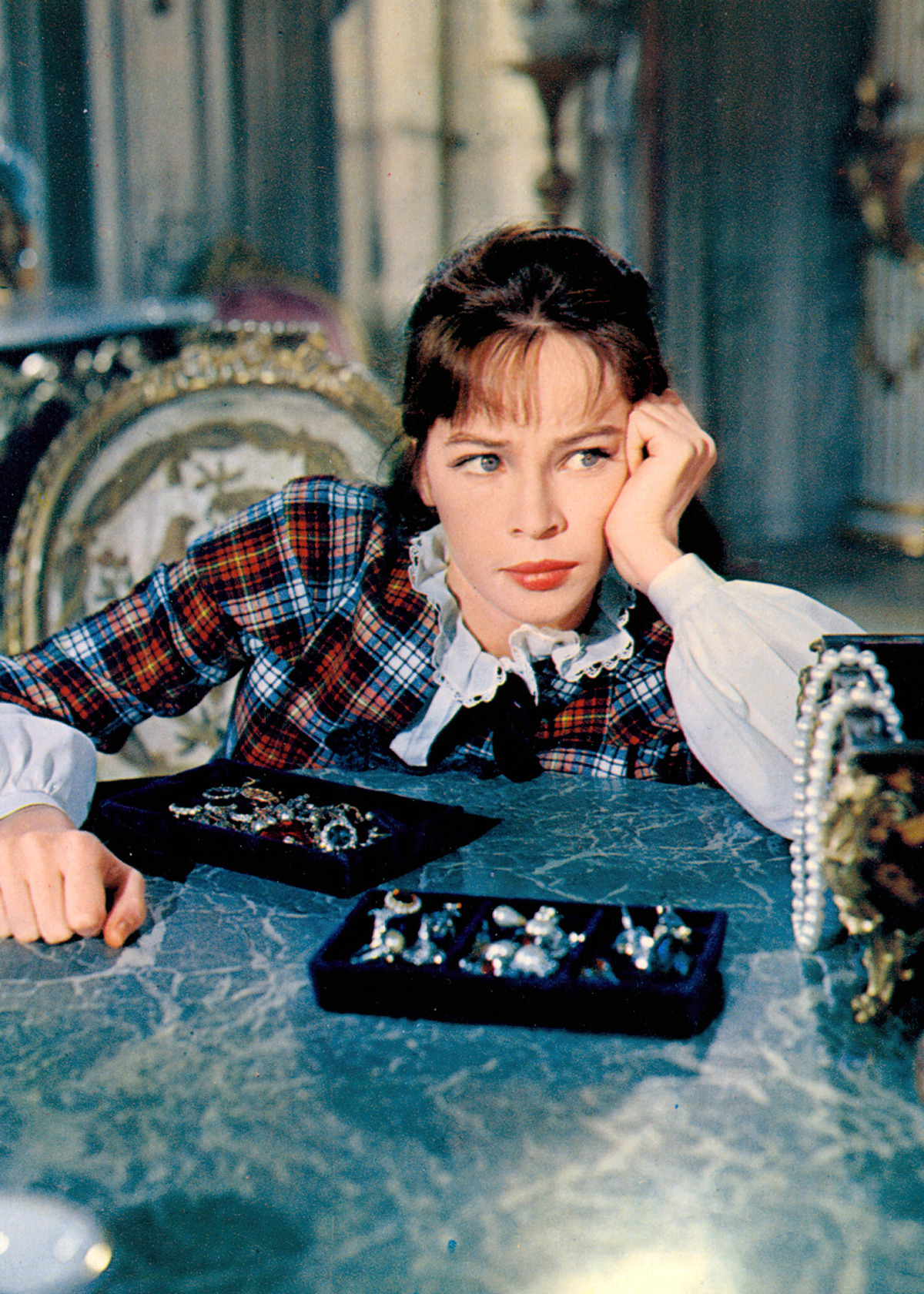 Leslie Caron in Vincente Minnelli’s GIGI (‘58).The film earned nine Academy Award nominations, including Best Picture and won all of them.