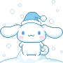 cinnamoroll snowman