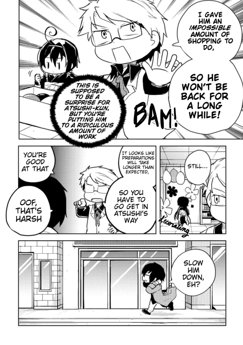 awkwardbsd: Bungou Stray Dogs Wan! Chapter 120 Translation: @ce-laCleaning and Typesetting: MeThis h
