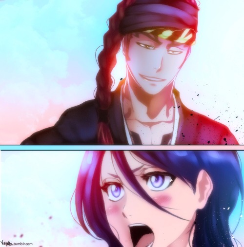 viianki: Rukia&amp;Renji; Piggyback❤️
