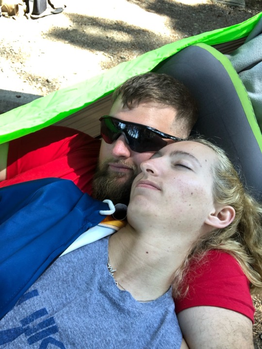 Slowed down at work and she’s busy at work so I’m missing her a bit …. took these when we went to Salt Creek and I enjoyed the fuck out of cuddling with her in my hammock! I even bought a selfie stick ( pos cheapo one) just for taking these