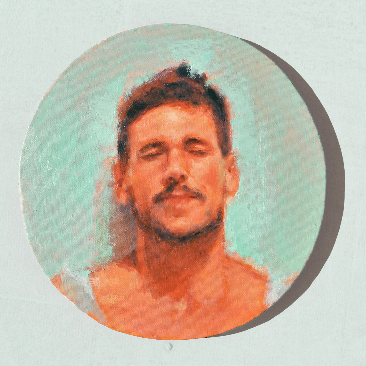 elliotmanresa: “Álvaro” 2014parte del díptico que puede verse en mi exposición