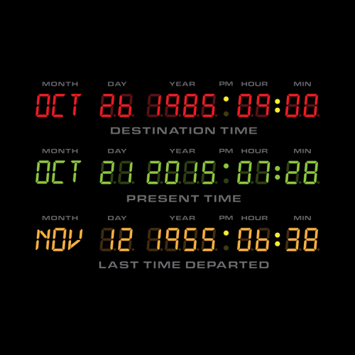 katewillaert:  Back To The Future Licensed Shirt Designs Just in time for Back To The Future Day on October 21, 2015!  Over the last few years I’ve illustrated a number of officially licensed exclusive shirts for Shirts.com and parent site FUN.com.