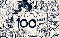 Yay! ^^  I just got 100like on facebook