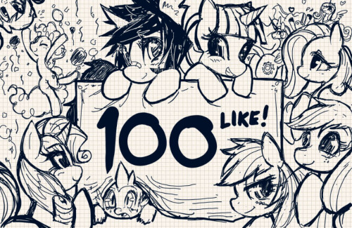 XXX Yay! ^^  I just got 100like on facebook photo