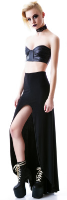 dollskill:  Show a whole lotta leg with this sexxxy Black Wednesday Sacrifice Skirt http://www.dollskill.com/black-wednesday-the-sacrifice-skirt.html