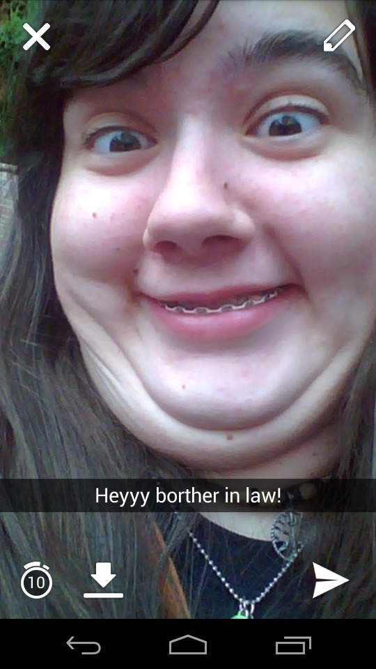 What Rachel sends Mike -.-
