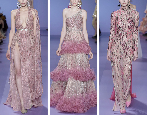 evermore-fashion:  Georges Hobeika “Flaming Sunsets” Spring 2020 Haute Couture Collection [x]