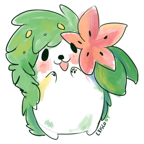 Porn photo lostlx:  Separated Shaymin from the text