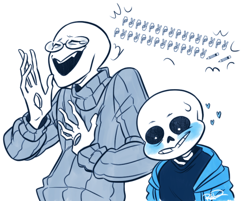 redmiel:  When your crush laughs at your shitty jokeI’m in Sanster Hell, thanks @protectpapyrus