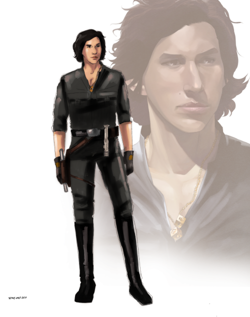 I Thought To Myself: Wouldnt It Be Interesting If Ben Solo Wore Han Solos Dice As A Necklace? It Was
