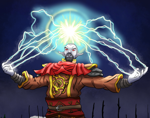 the-sunlit-earth:@tes-summer-festTesFest22 - Day 2 : Storms/MagicPOV: You are a Reaver Boss who deci