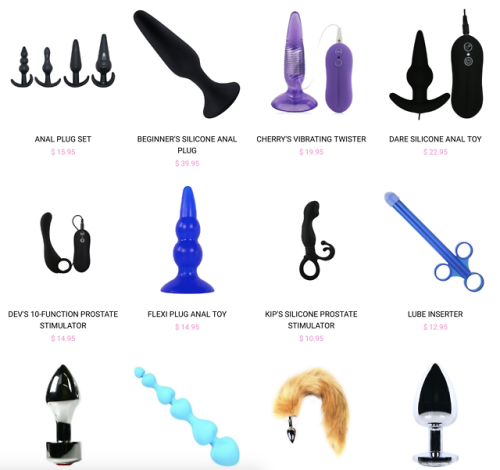 pinkbobtoys: 35% OFF ALL ANAL TOYS at PinkBOB.com! Just use code: ANAL35Be sure to get your butt stu