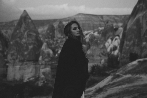 The Witch’s Kingdom - a photostory shot by Noisenest, model and narrative Theresa Manchester″All Hallow’s Eve - the sun retreats over the hillside. A faint glimmer of soft, cool light remains in the valley.  A cloaked figure emerges from a