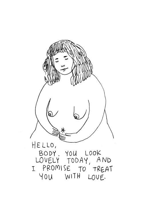 anon-articles:  Frances CannonIllustrator Using illustration to combat taboos around the female body this 23-year-old illustrator is championing body positivity in the hope of finding solidarity with women around her. “All my drawings are daily reminders