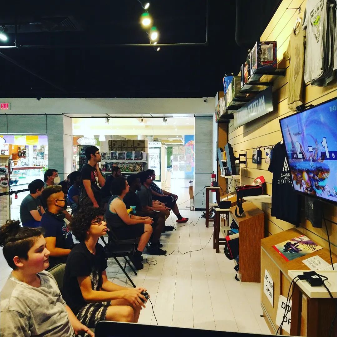 Our monthly smash tournament is about to begin! If you can’t make it, tune it to twitch.tv/hudsonsvideogames to watch the live stream or join us next month at smash.gg/tournament/offline-hudson-s-smash-ultimate-tournament-the-altamonte-mall-june/details

#hudsonsvideogames #hudsonsvideogamesaltamonte #supersmashbros #smashultimate #tournament #livestream #mario #zelda #pokemon #marth #roy  (at Altamonte Mall)
https://www.instagram.com/p/Cdi6vbMLN7E/?igshid=NGJjMDIxMWI=