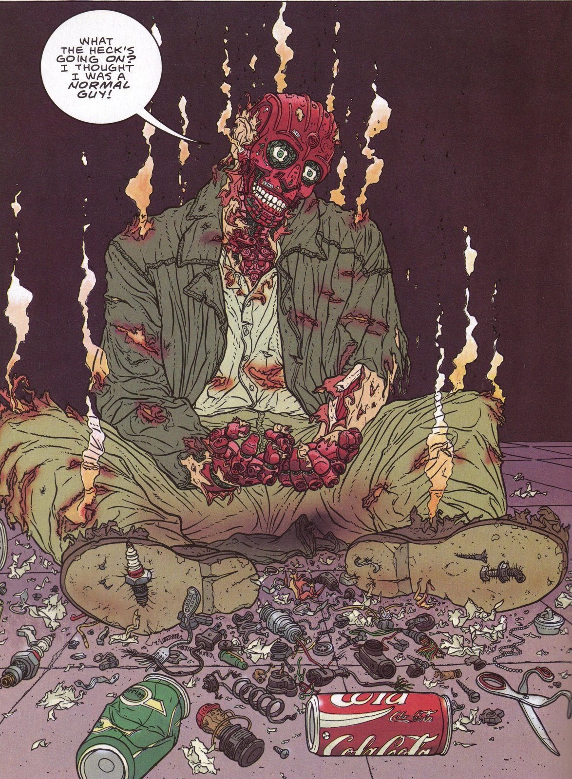 ono-sendai-cyberspace7:
“ Geof Darrow & Frank Miller - Hard Boiled
”