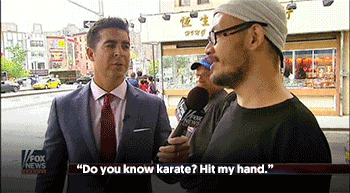 mediamattersforamerica: Fox News pays horrible person Jesse Watters to make fun of ordinary people on the street, and it only gets more and more disgusting.