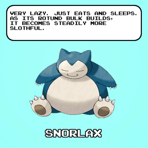 Celebrity Pokedex Entries