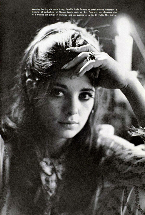 classicnudes:Jennifer Liano, PMOM - May 1970, featured in PMOM pictorial, Born Free