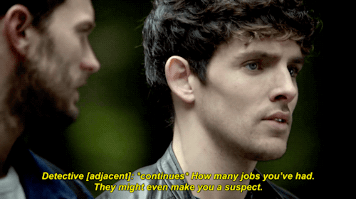 screenwritr:Modern Merlin AU: Part 2 Although they are working on another murder case, Merlin a