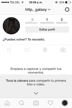 Heeeey, acabo de crear esta nueva página de frases en instagram. Por favor ayúdenme a crecer, estará muy linda lo prometo✨