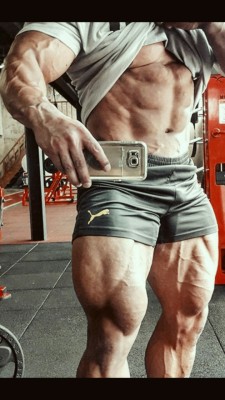 gaybodybuildermuscularmen:  Beautiful body