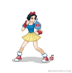 mikevdesign:  Disney Princesses vs. Capcom 