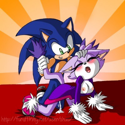 sonicthehedgehoghentai:  Sonaze requested by naughyguy