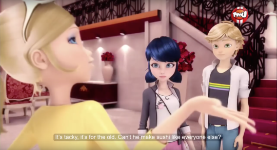 When Chloe insulted Marinette’s Uncle: