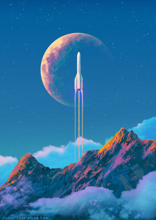 manfrommars2049:Ariane 6 by Sylvain Sarrailh via ImaginaryStarships