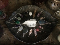 bekkathyst:  It’s so surreal for me to see how many of my pieces you have. And even that faden quartz used to be a part of my collection! It makes me so happy to see they’re all in such a loving home oh my &lt;3 :’)