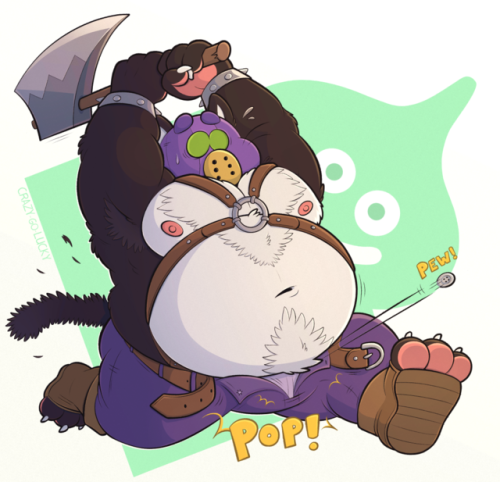 lucky-gone-crazy: Dragon Quest(ionable taste in pants)Commission for @dockatterson.Furaffinity