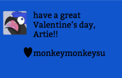 heehee :3c - @monkeymonkeysuAww, thanks!