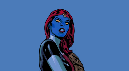 jamesproudstar: wlw appreciation week ★ day four: favorite canon bisexual [mystique] Grotesque as it